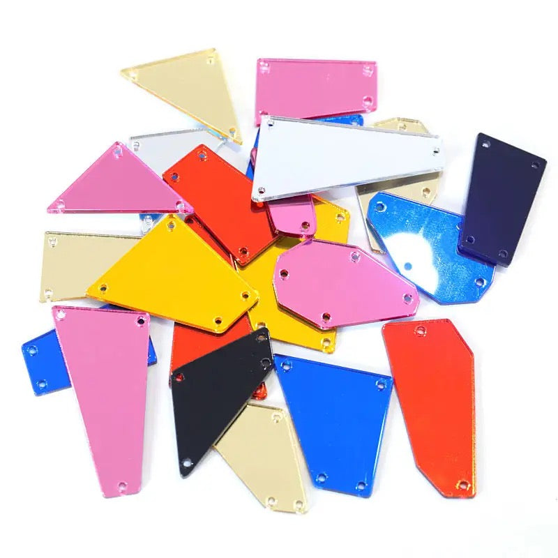 Acrylic Mirror Pieces Babushka Dance Supplies