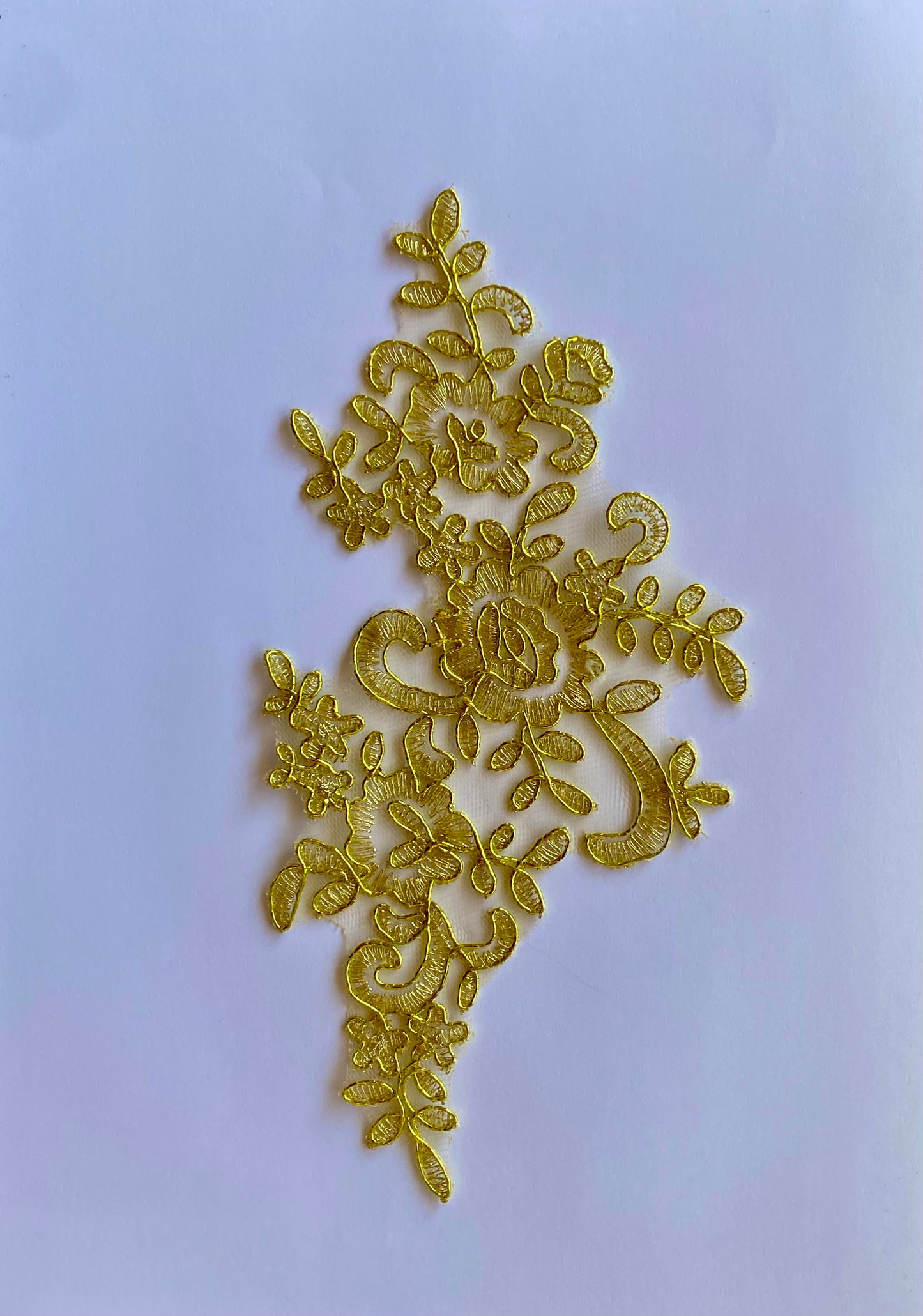 Medium Lace Applique - LA#1 - 30 Colours