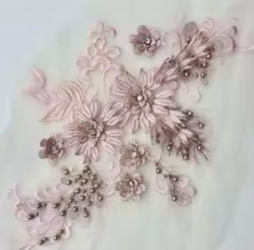 Large 3D Flowers - 3D#11 - 4 Colours