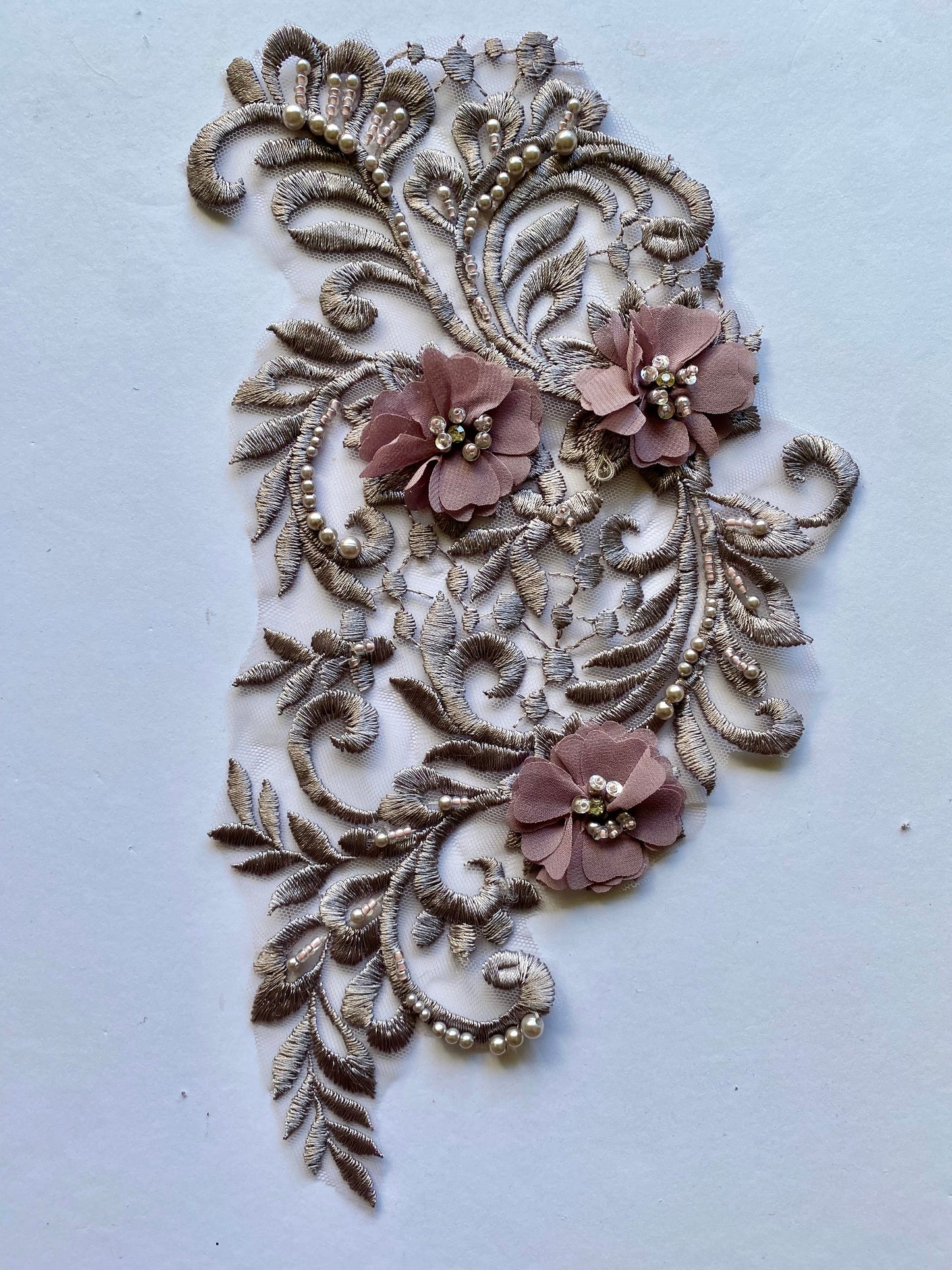 Dusky Coffee Applique #2 - N3D#102