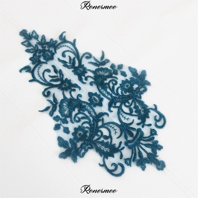 Embroidered Bodice Applique - LA#5- 12 Colours