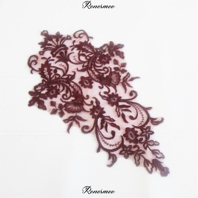 Embroidered Bodice Applique - LA#5- 12 Colours