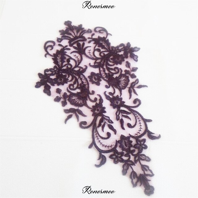 Embroidered Bodice Applique - LA#5- 12 Colours