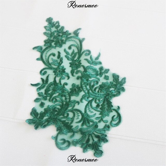 Embroidered Bodice Applique - LA#5- 12 Colours