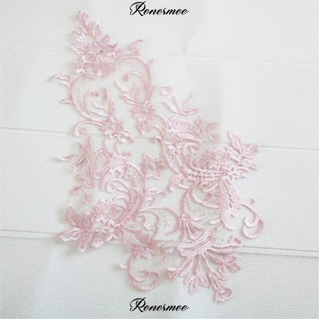 Embroidered Bodice Applique - LA#5- 12 Colours