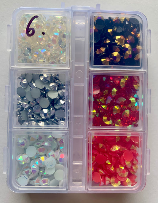 Red and Silver Acrylic #6