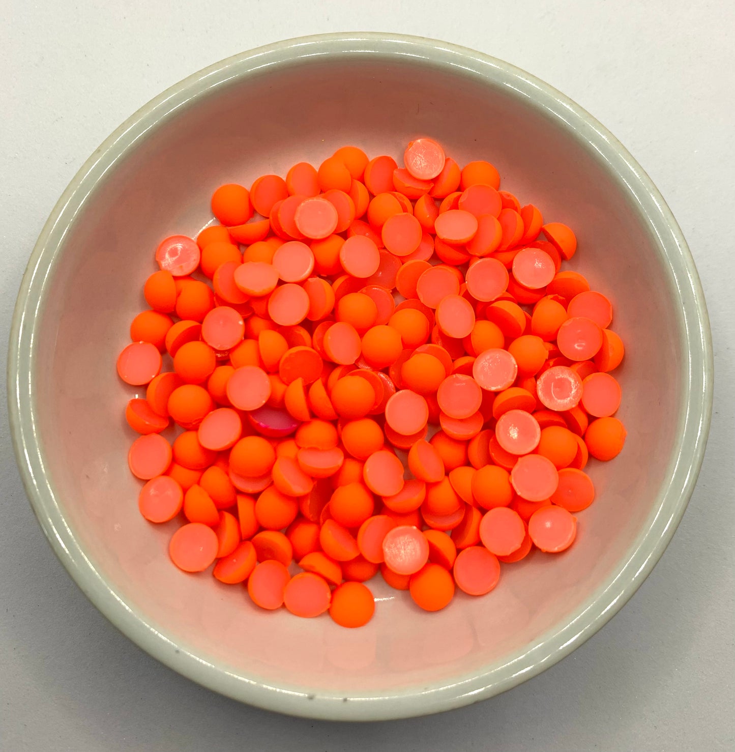 Neon Orange - 1/2 Pearls