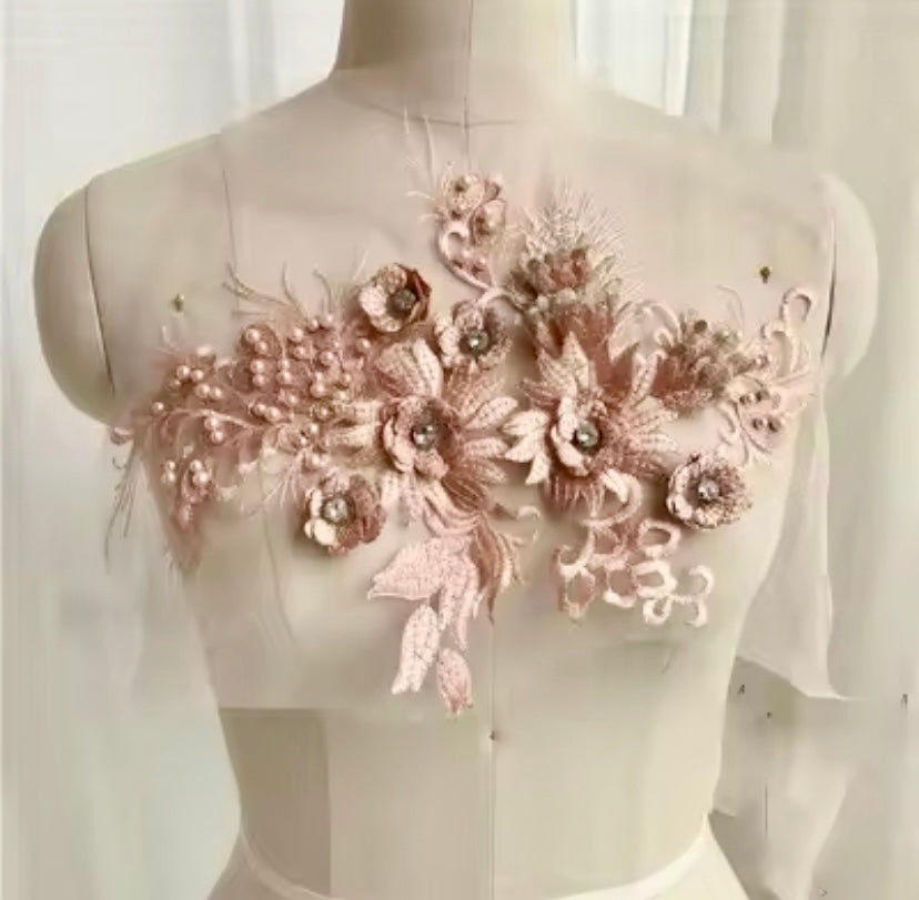 Large 3D Flowers - 3D#11 - 4 Colours