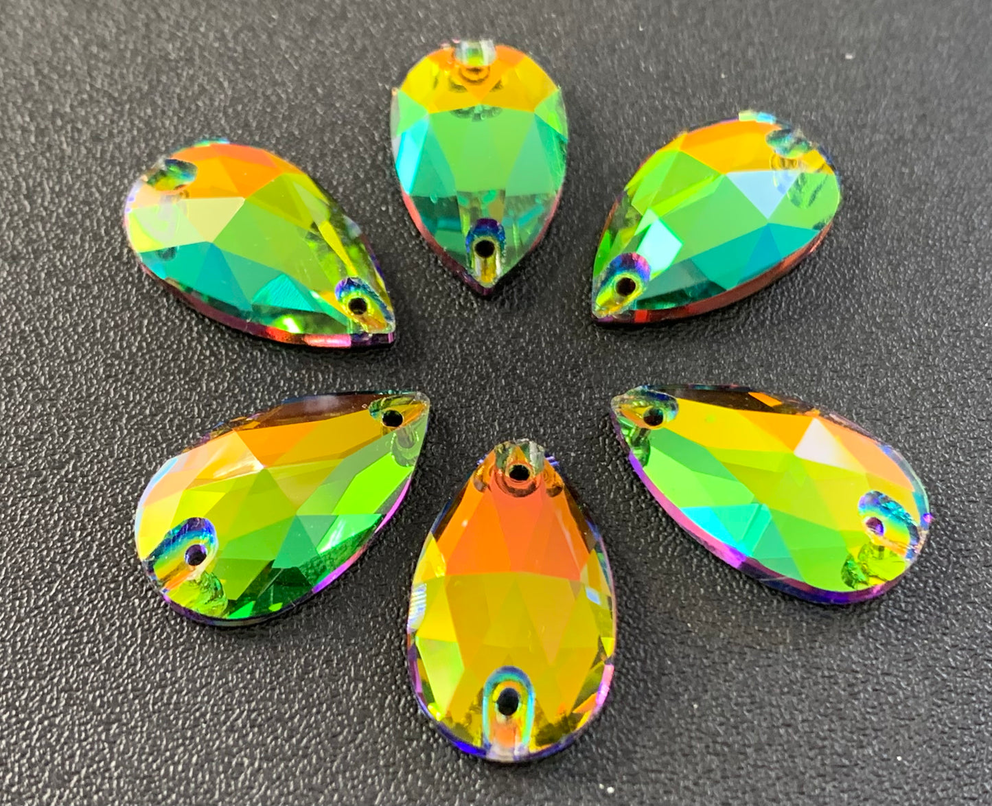 K9 Rainbow Teardrop