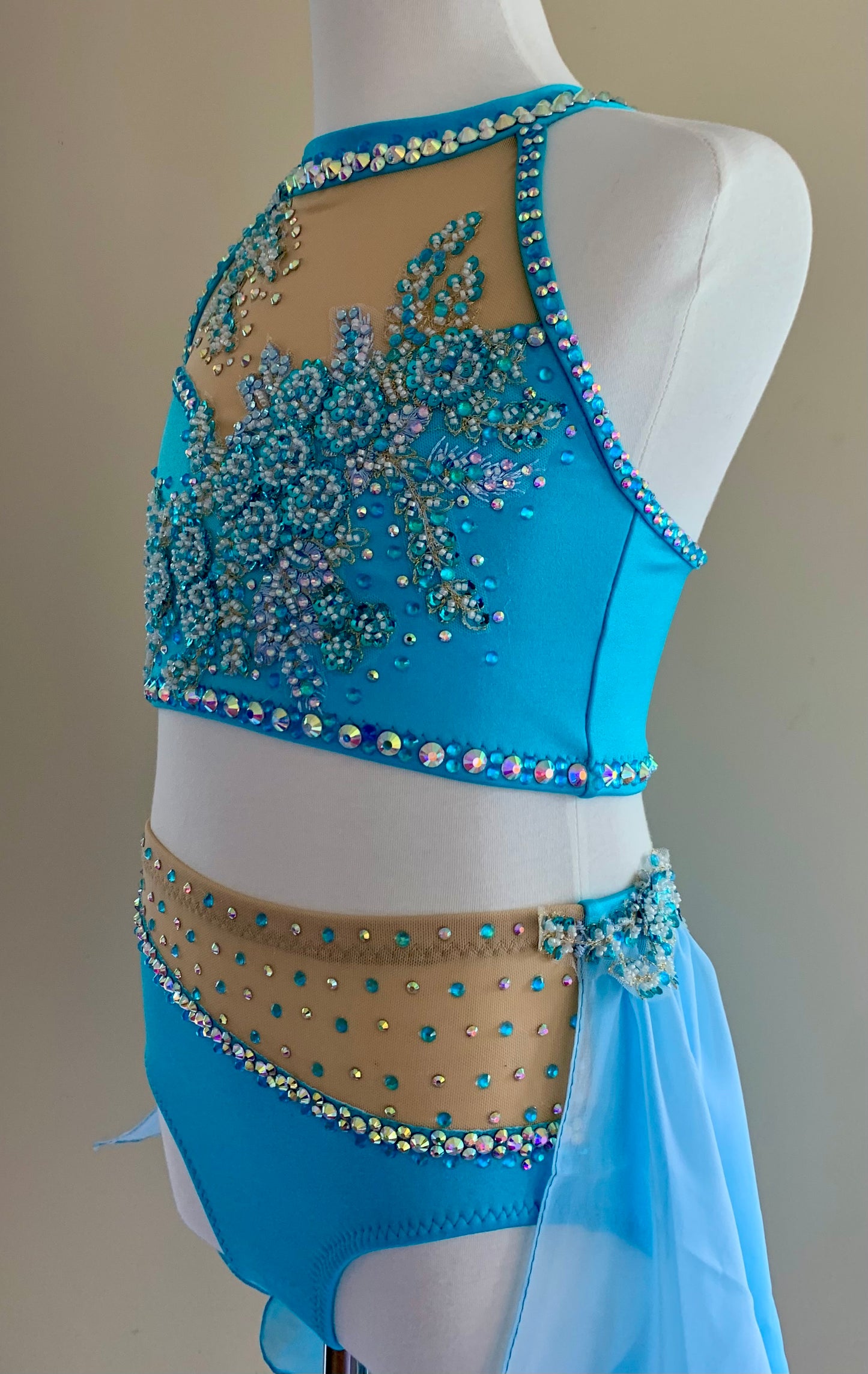 Blue Lyrical Size 8