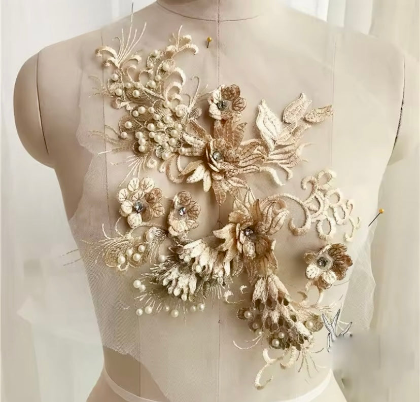 Large 3D Flowers - 3D#11 - 4 Colours