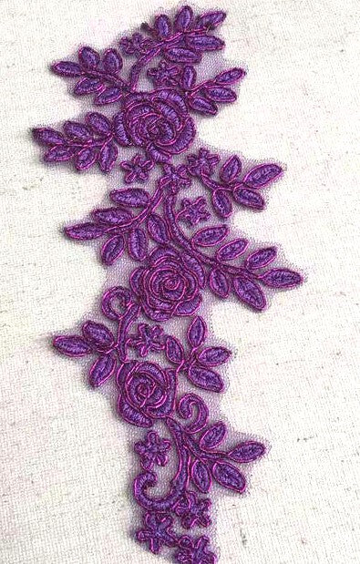 Bright Metallic Trim Applique - BLA#5 - 8 Colours