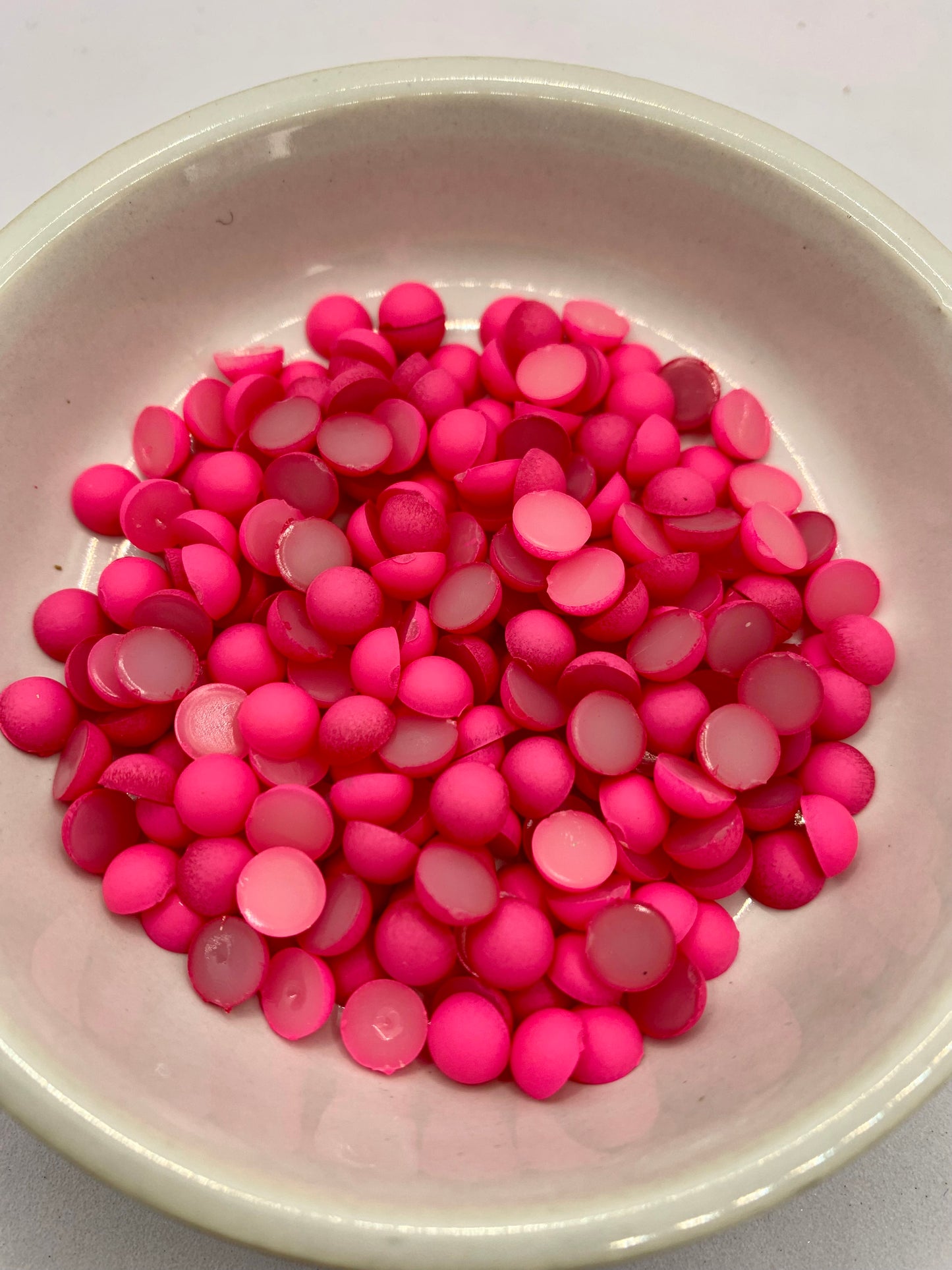 Matt Jazz Pink- 1/2 Pearls