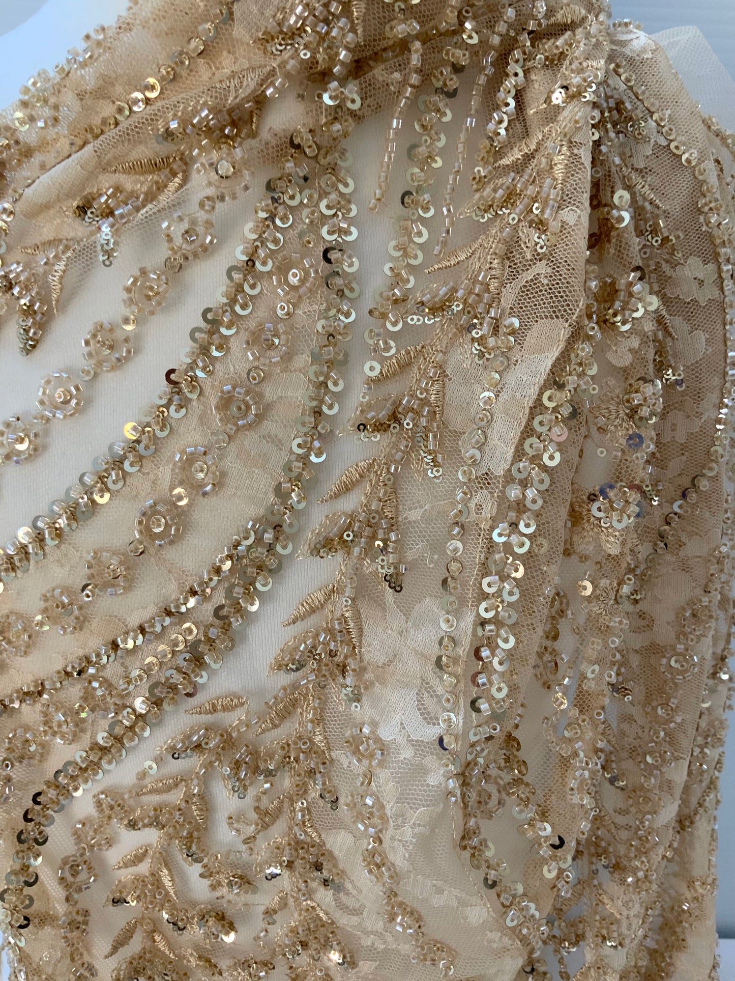Gold Beaded