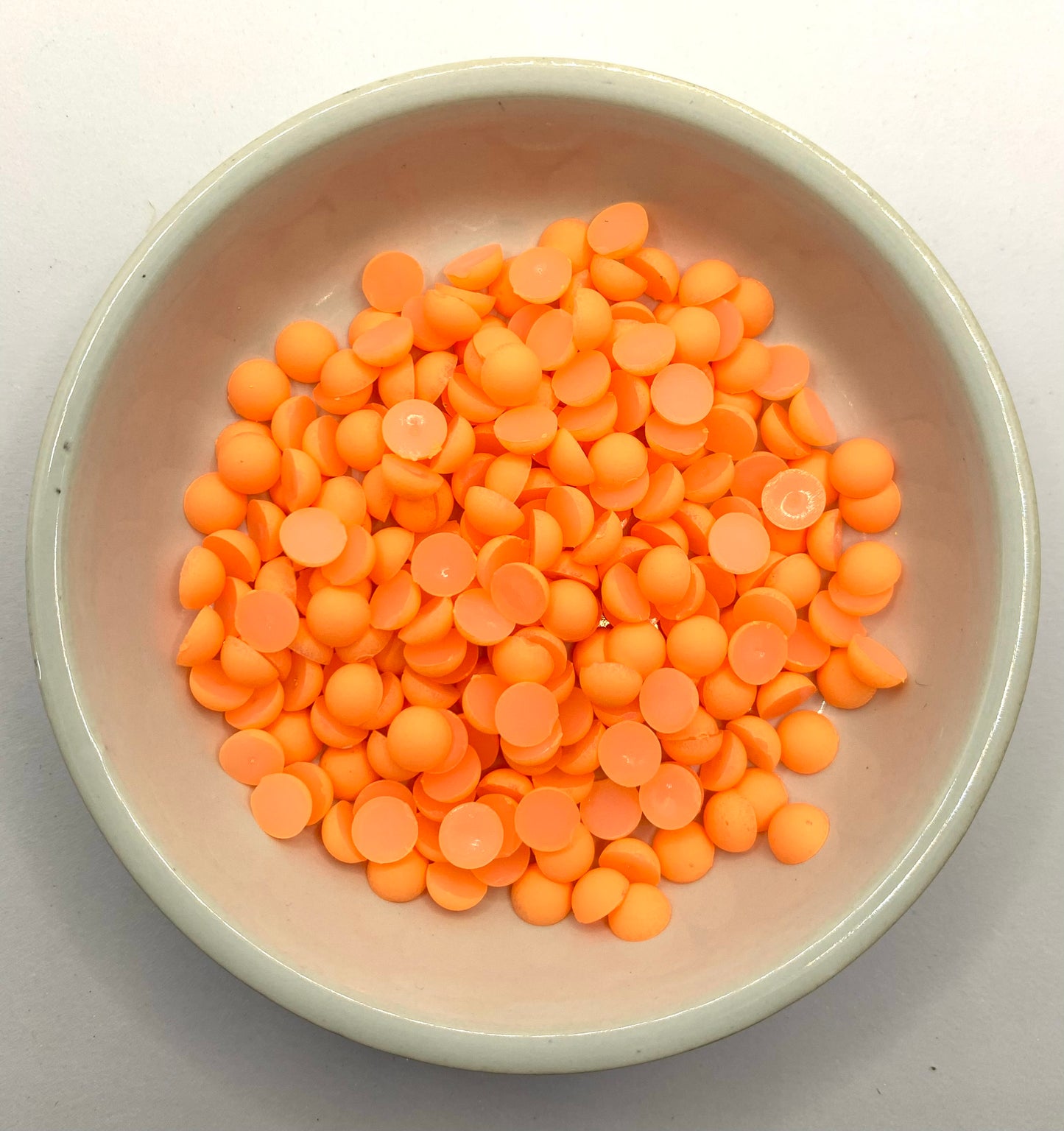 Matt Apricot- 1/2 Pearls