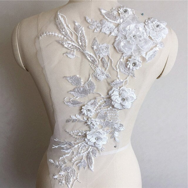 Large Sequin Applique - 3D#11 - 6 Colours