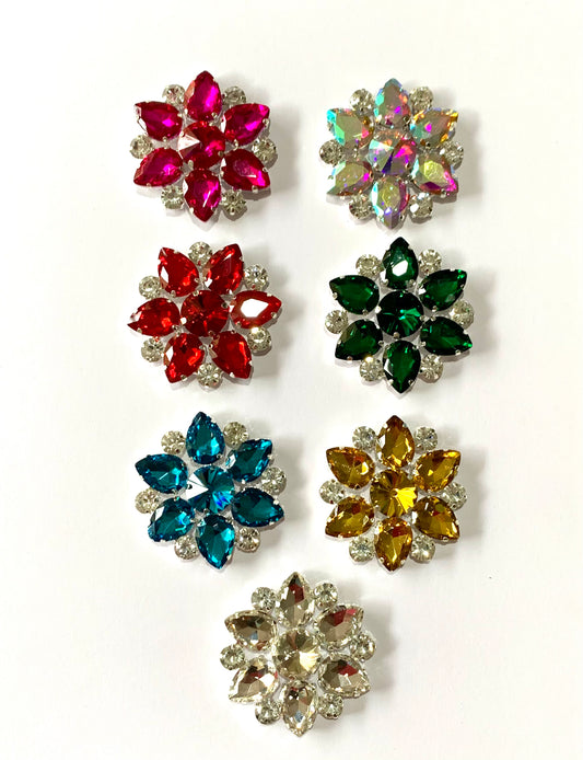 Round Rhinestone Applique