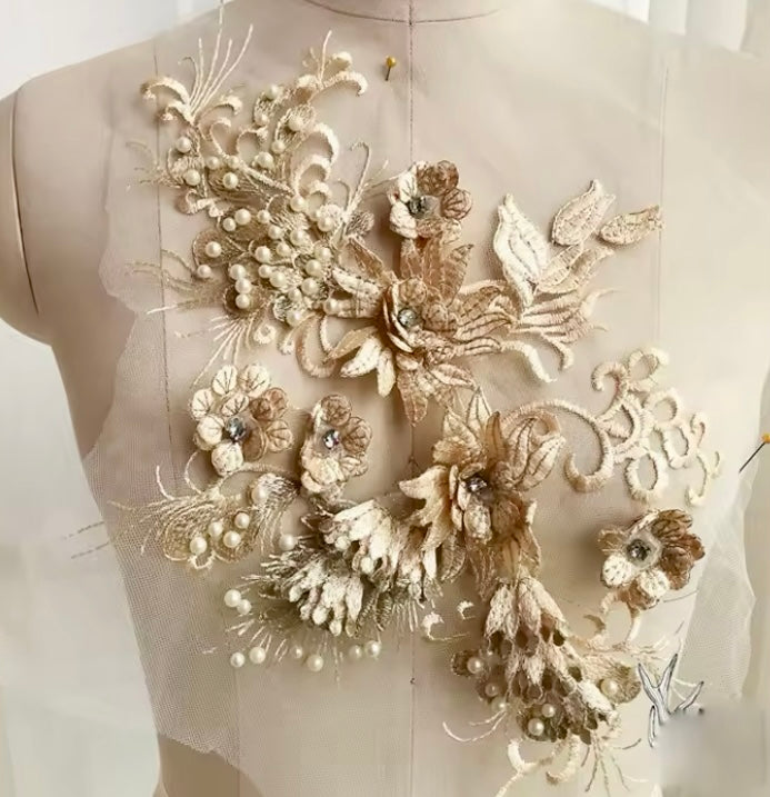 Large 3D Flowers - 3D#11 - 4 Colours