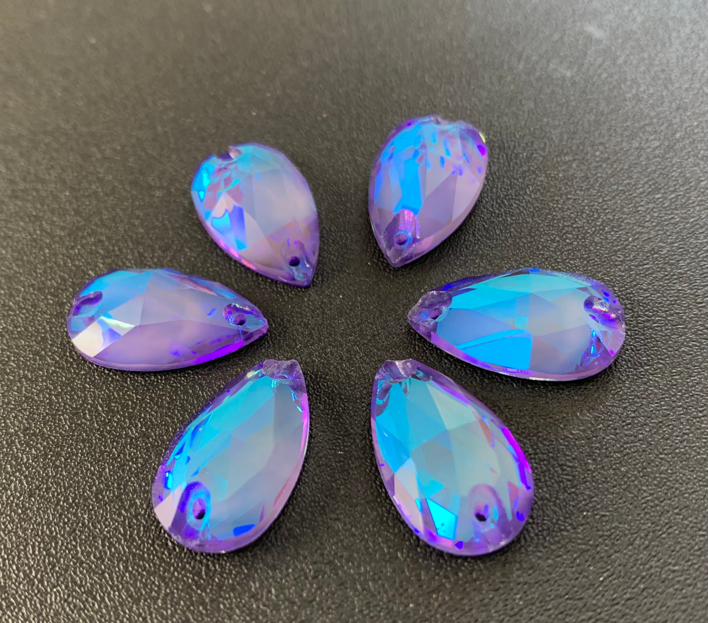 K9 Tanzenite MI Teardrop