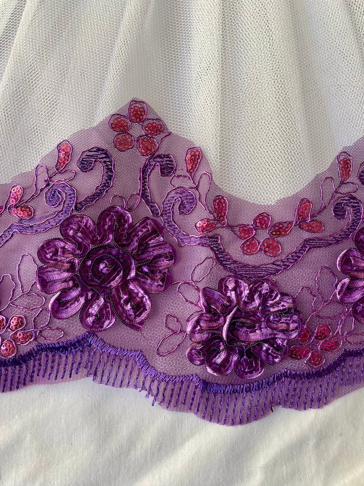 Ribbon Lace Purple #32
