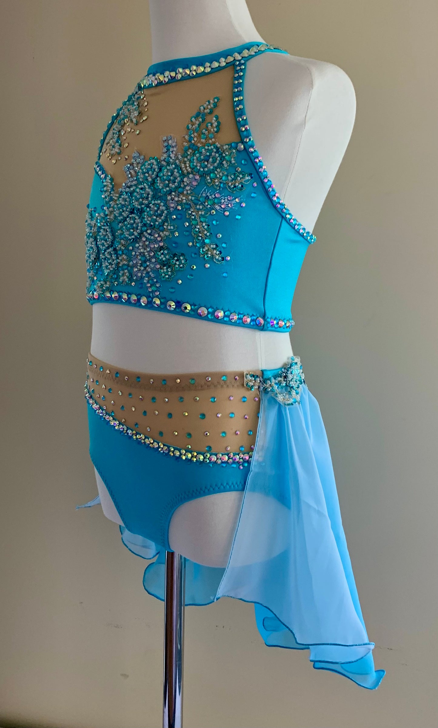 Blue Lyrical Size 8