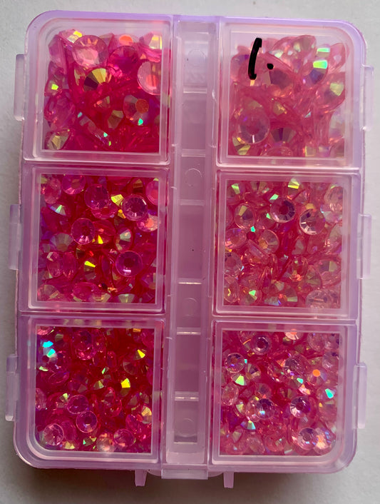 Rose and Light Rose Acrylic #21