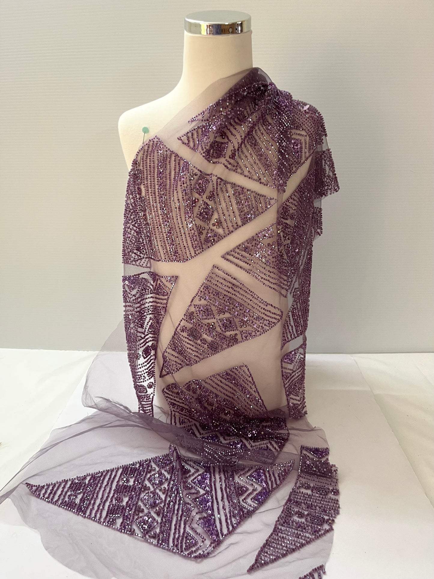 Purple Geometric