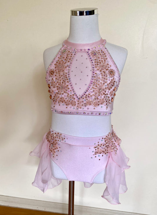Pink and Peach Lyrical  Size 8