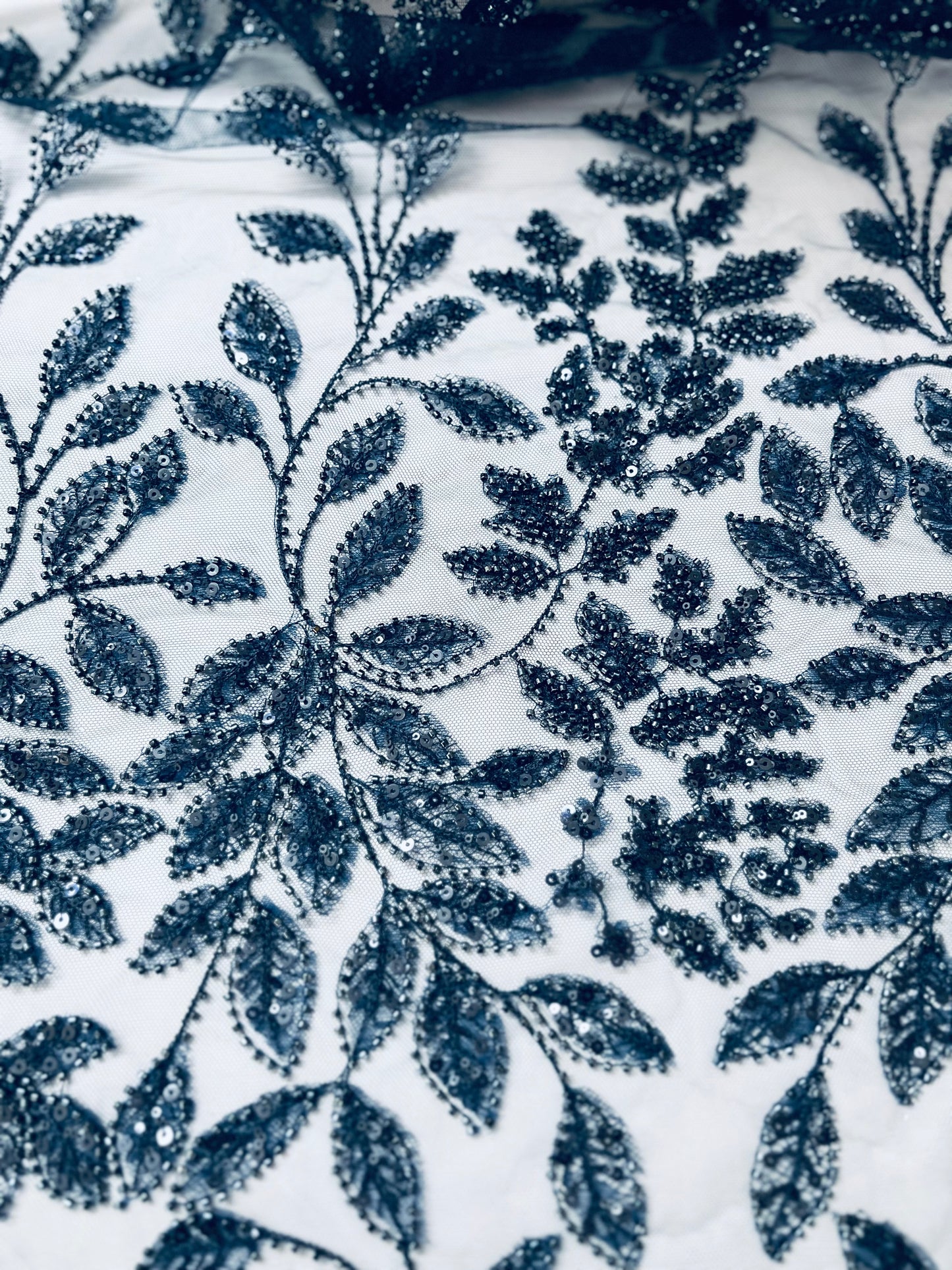 Navy Leaf Vines