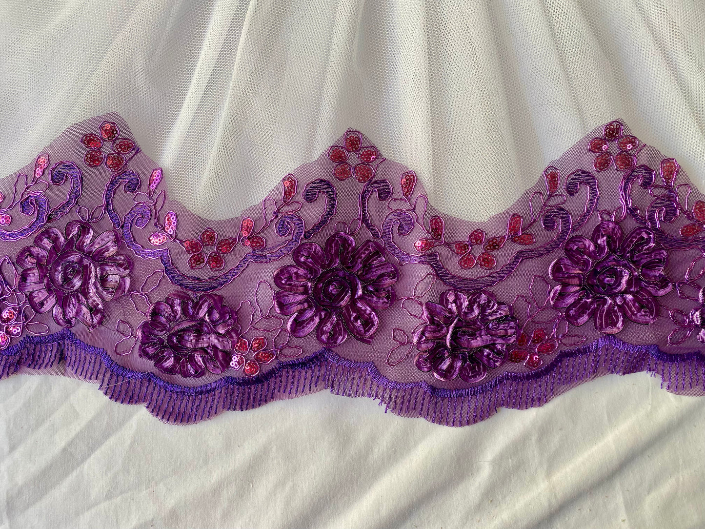 Ribbon Lace Purple #32