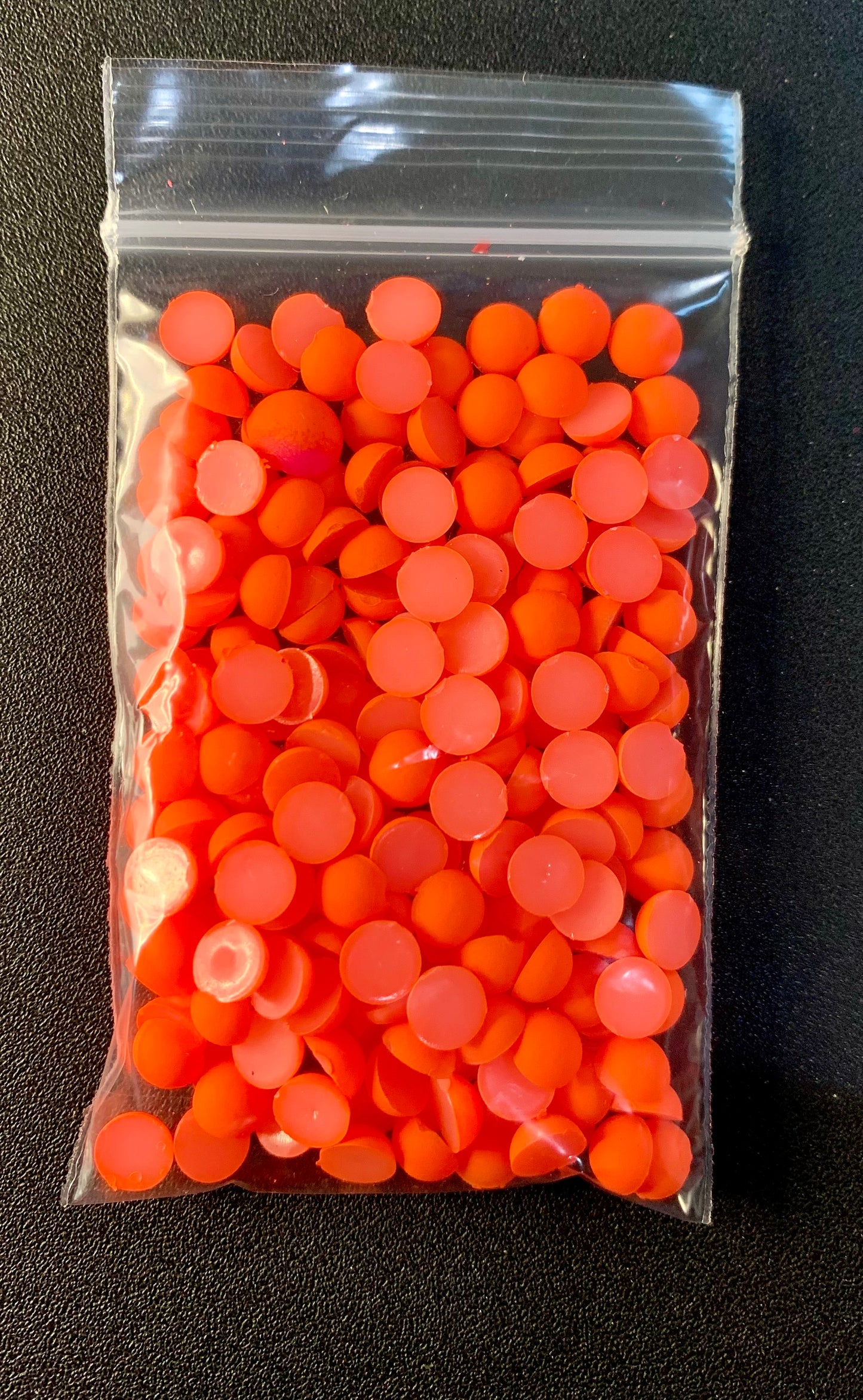 Neon Orange - 1/2 Pearls