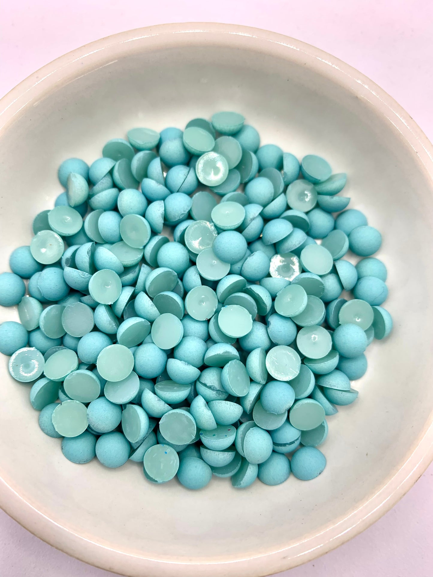 Matt Sea Green - 1/2 Pearls