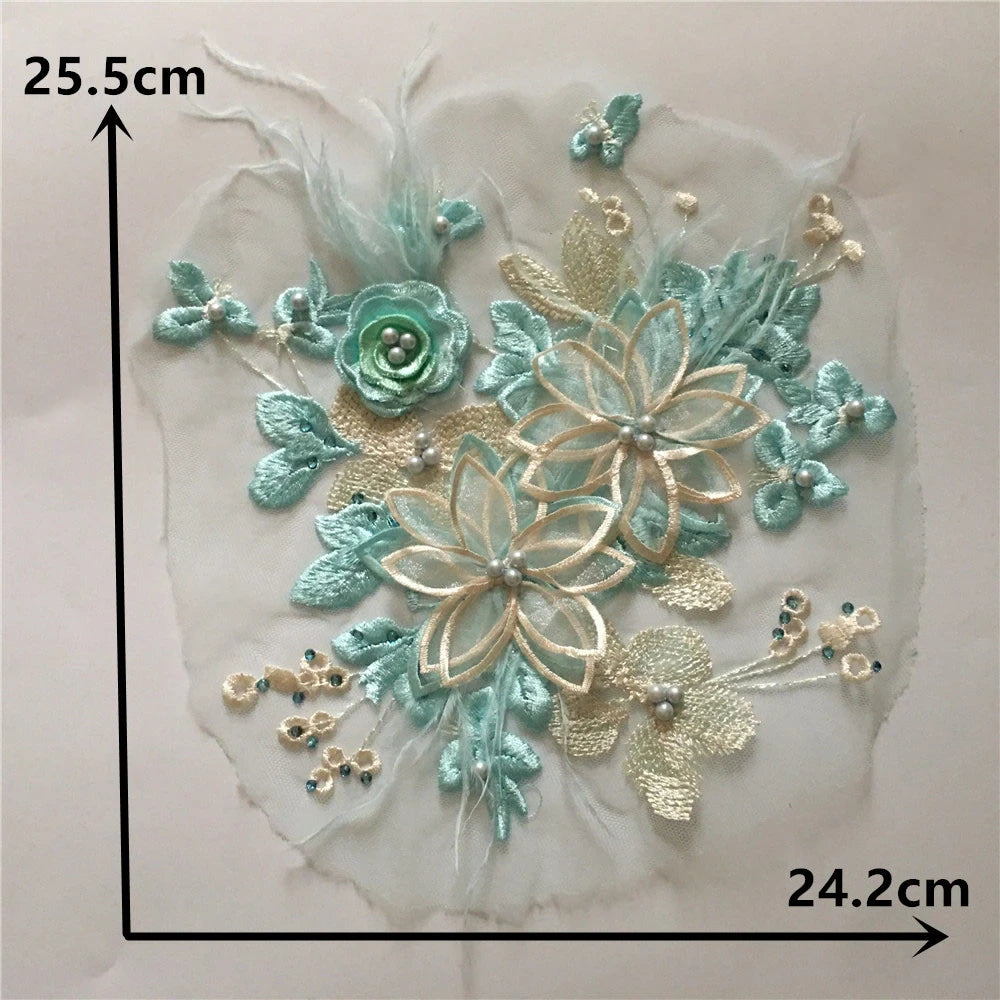 Pastel Appliques - Med - 4 Colours