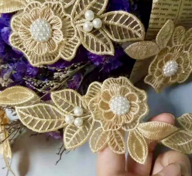 Gold Flower Trim #GLD1