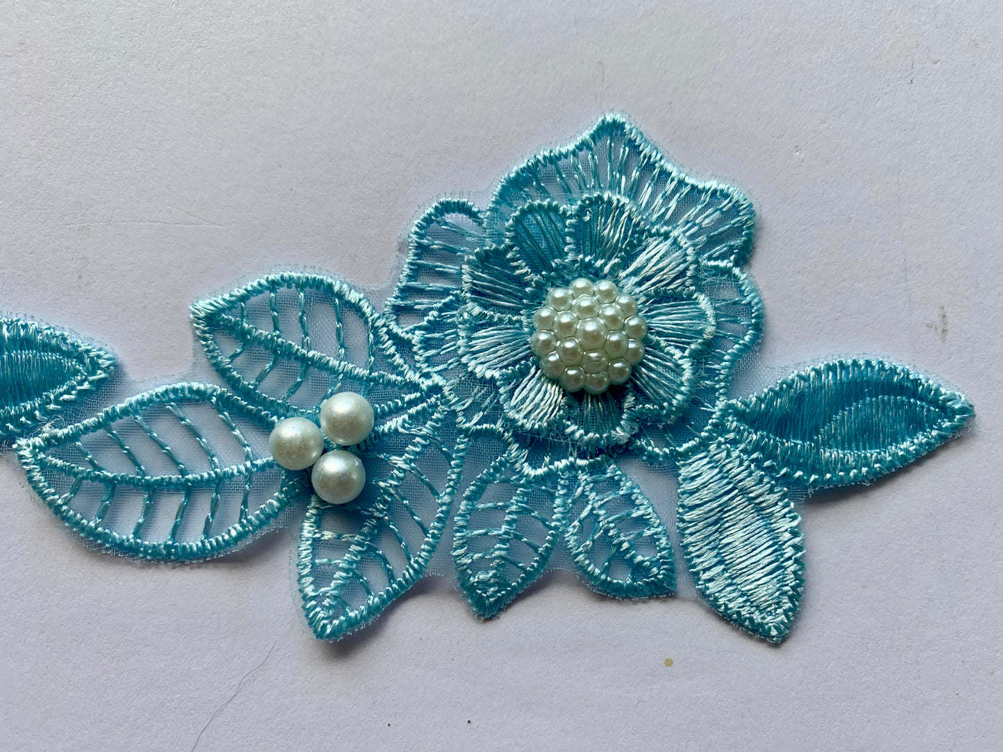 Blue Flower Trim #BLU1