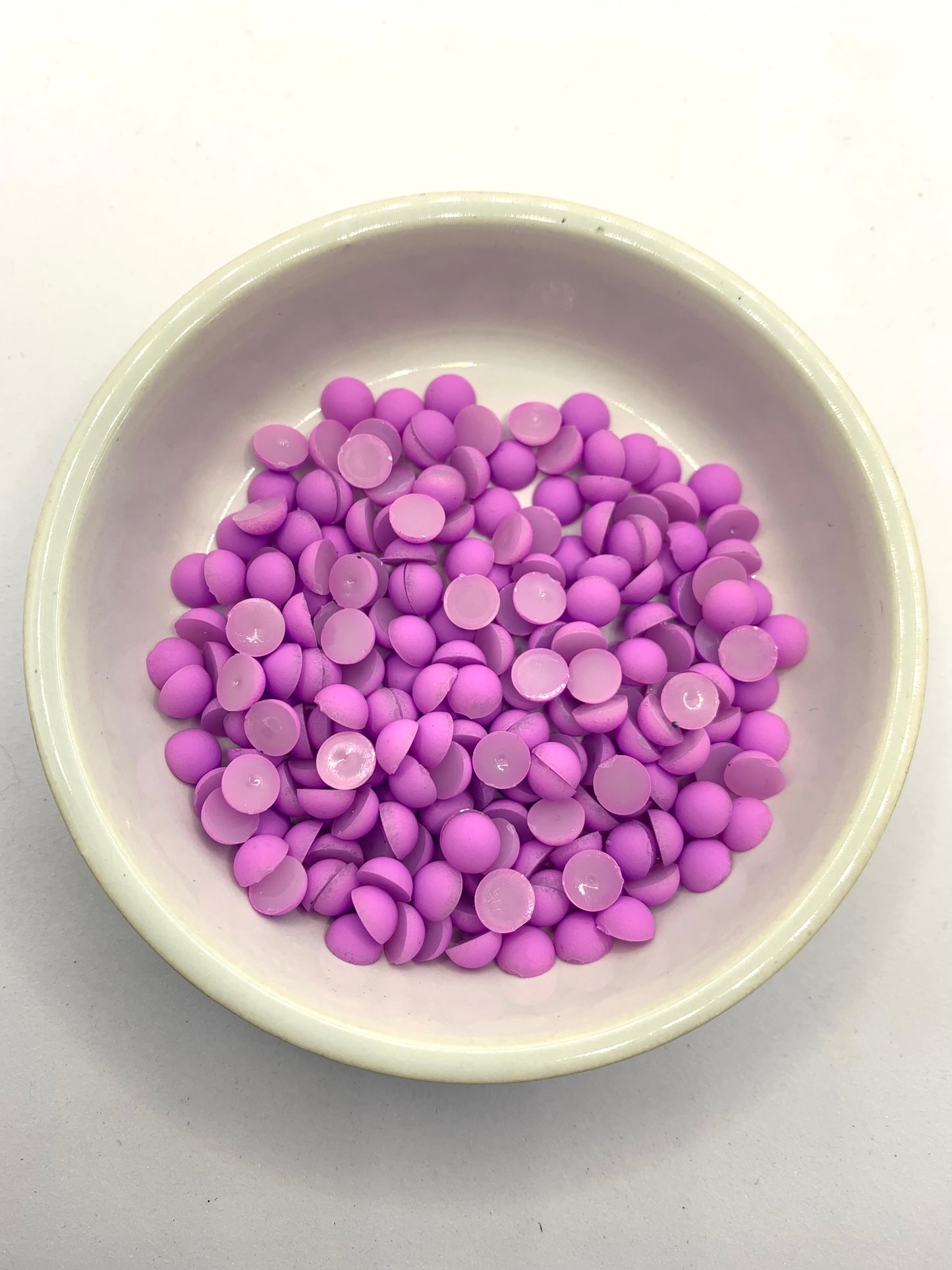 Matt Violet - 1/2 Pearls
