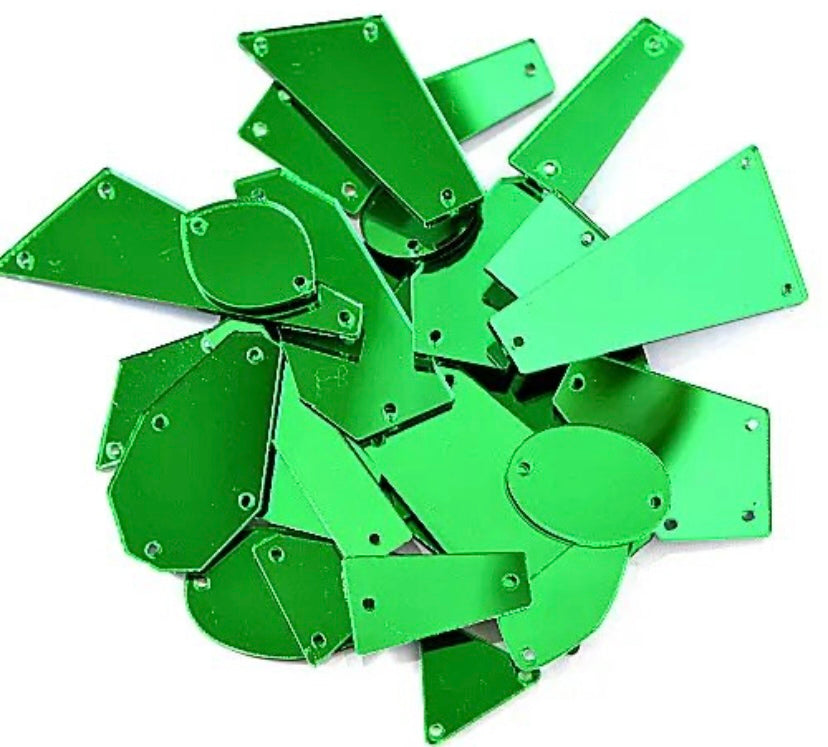 Mirror Pieces Emerald