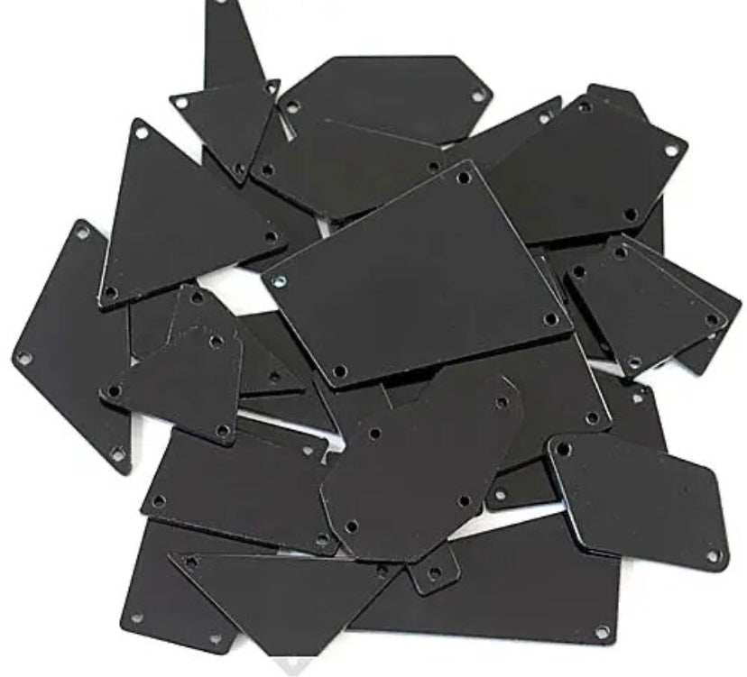 Mirror Pieces Jet Black