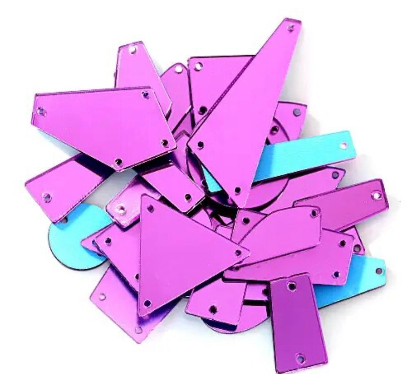 Mirror Pieces Purple
