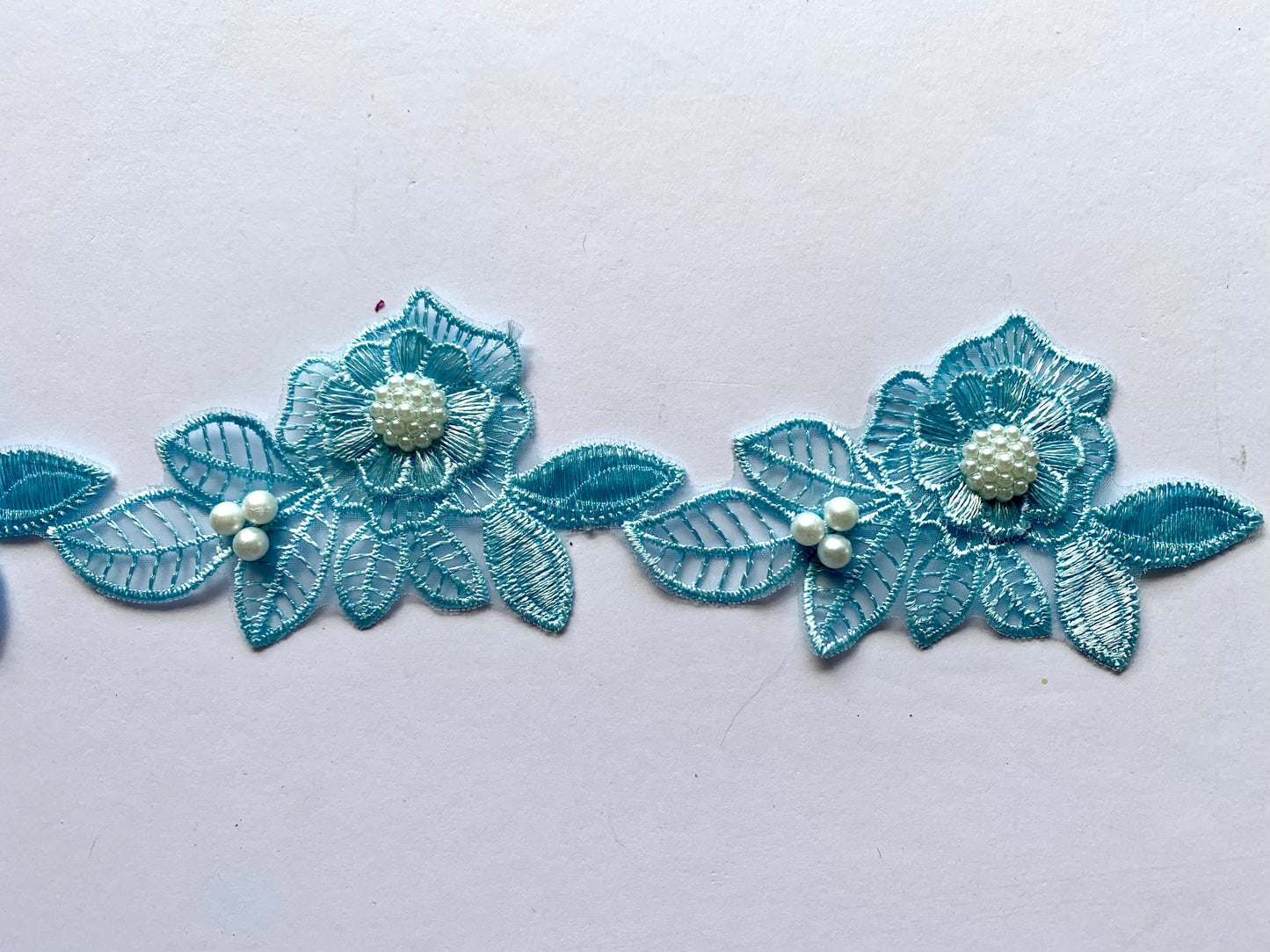 Blue Flower Trim #BLU1