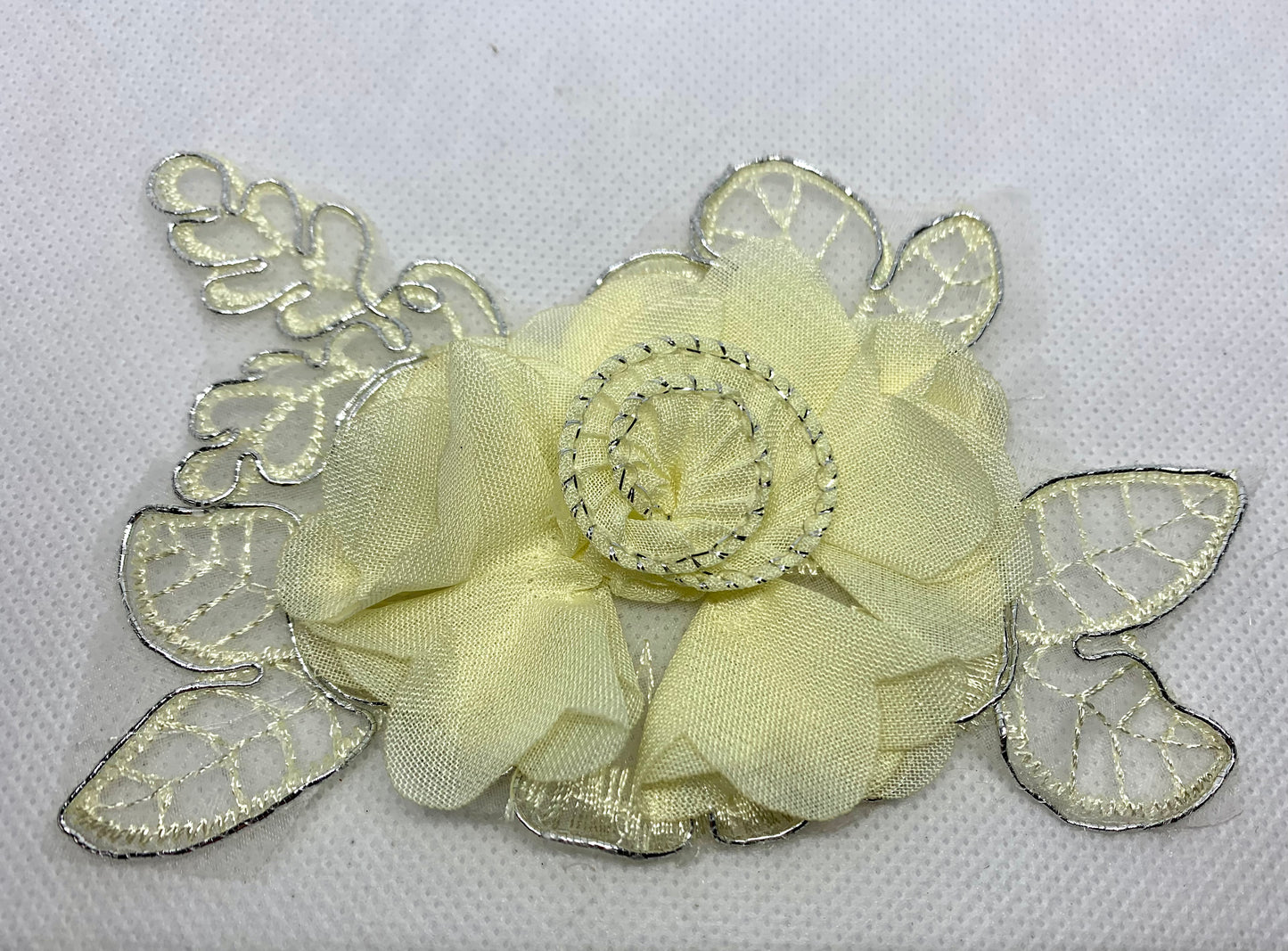Organza Flower - Lemon #OFL1