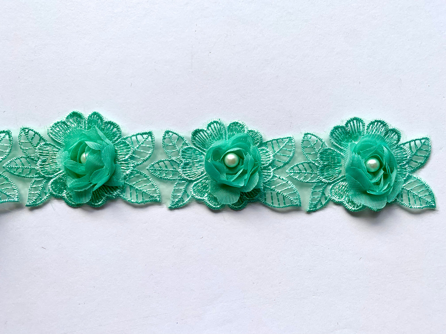 Green Flower Trim #GRT3