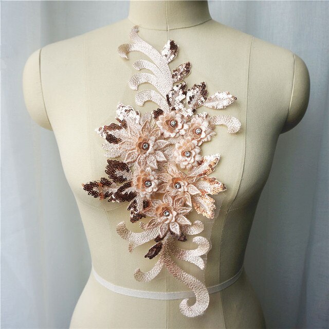 Large Sequin Applique - 3D#16 - 16 Colours