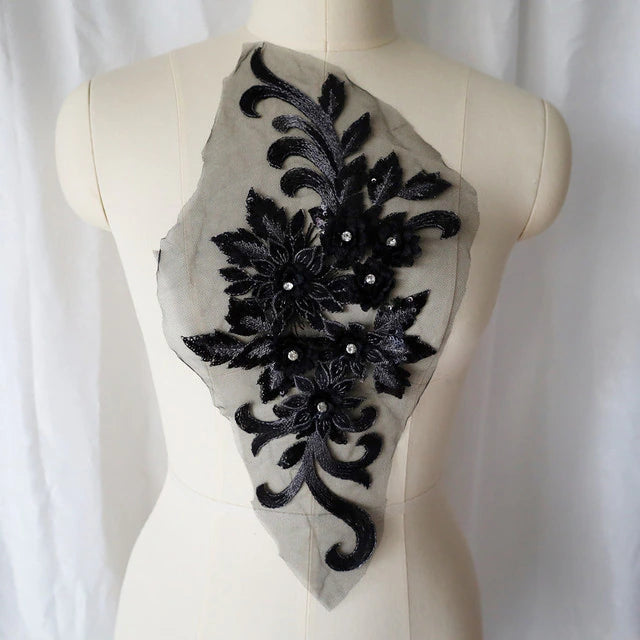 Large Sequin Applique - 3D#16 - 16 Colours