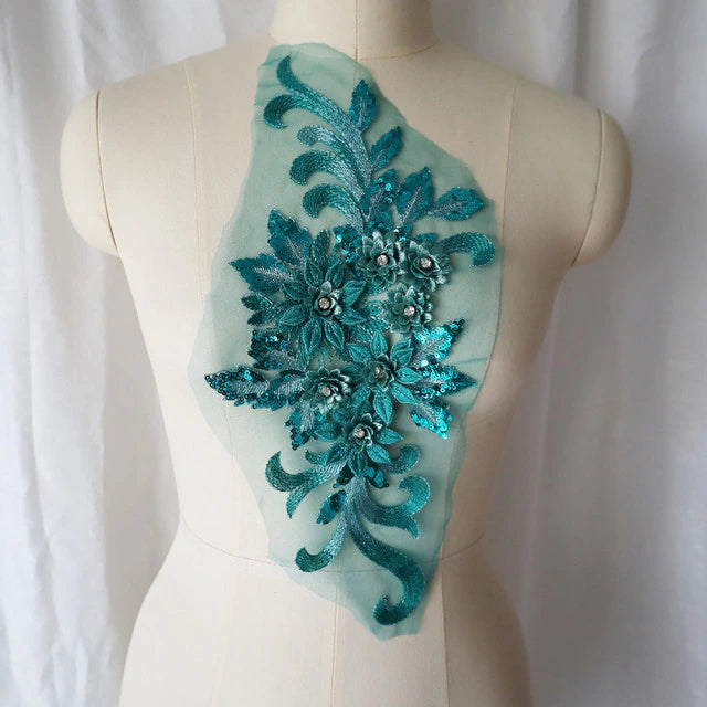 Large Sequin Applique - 3D#16 - 16 Colours
