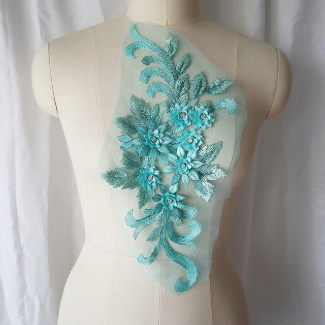 Large Sequin Applique - 3D#16 - 16 Colours