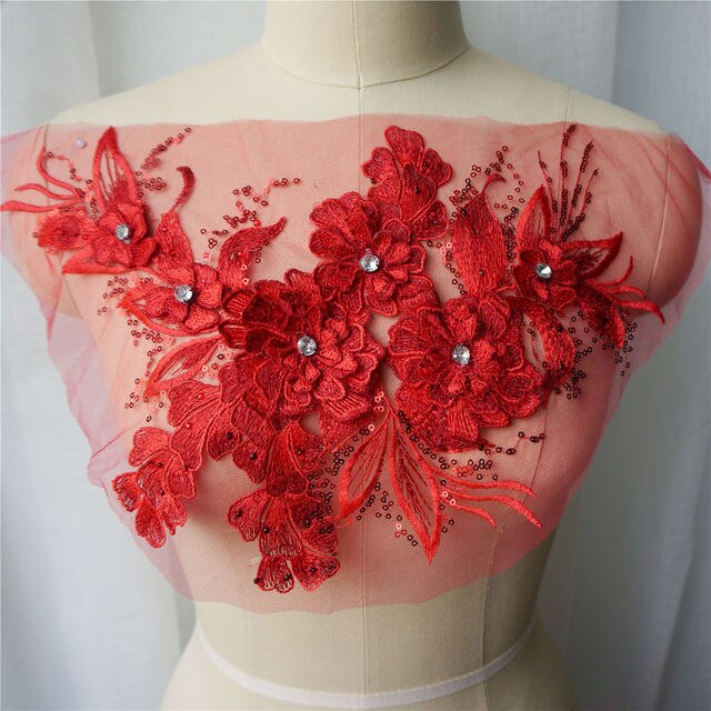 3D Flowers with Metallic Thread #10 - 7 Colours