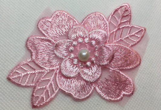 Pearl Lace Flower - Pink  #PLFP
