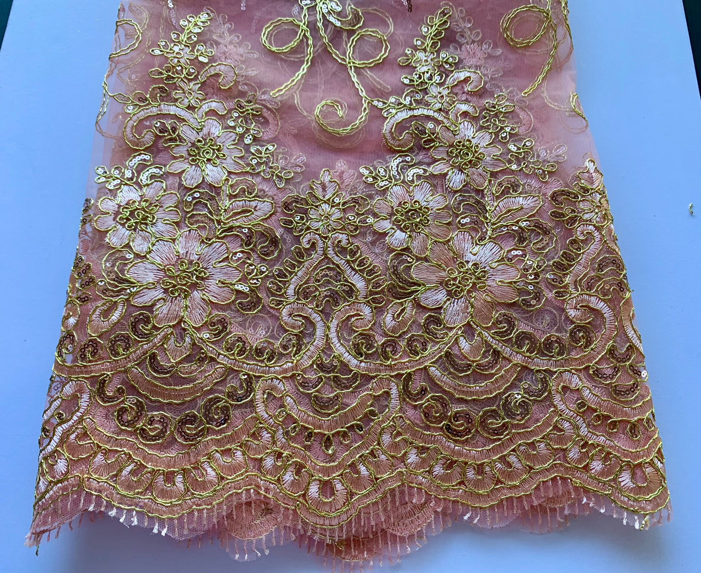 Rani Lace - Peach Pink
