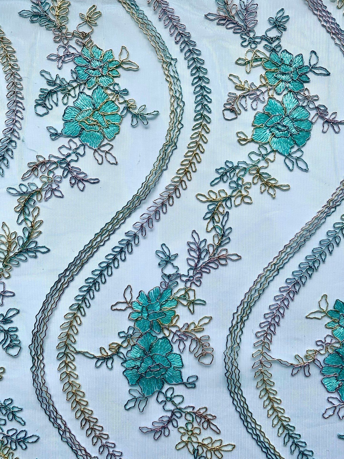 Audrey Lace - Aquamarine